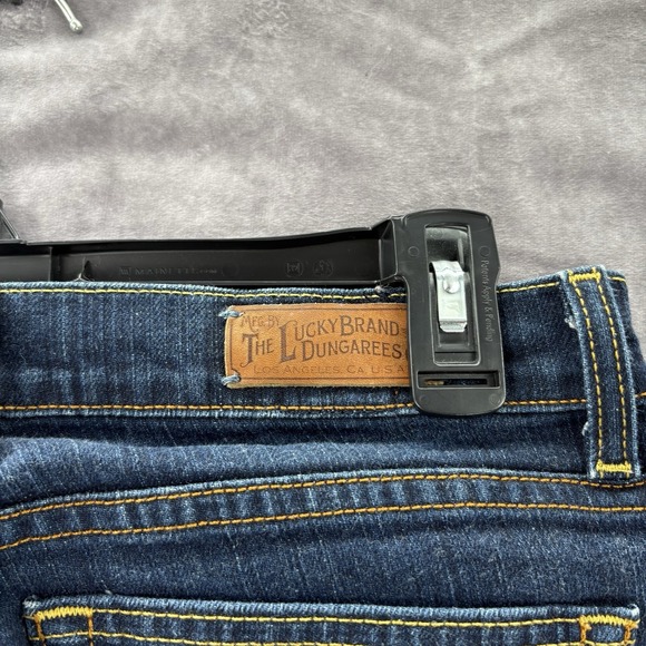 Lucky‎ Brand Shorts Womens 12 31 Bermuda Blue Made In Usa - Picture 3 of 6